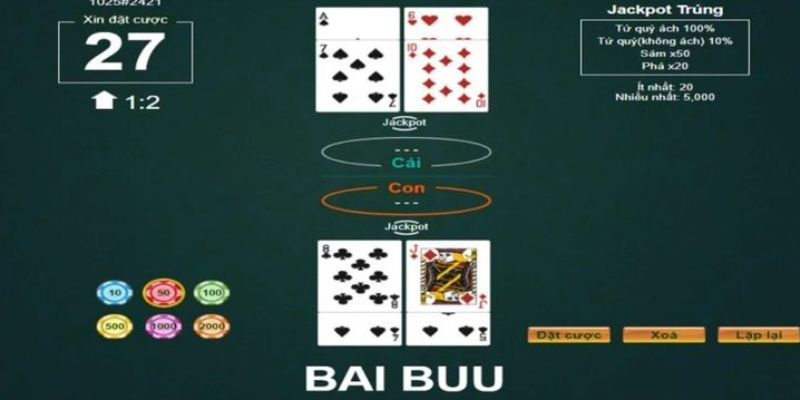 Hướng dẫn cách chơi bài bửu 4 lá tại nhà cái Game Bài Đổi Thưởng 