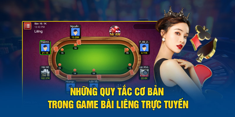 Những quy tắc cơ bản trong game Bài Liêng trực tuyến