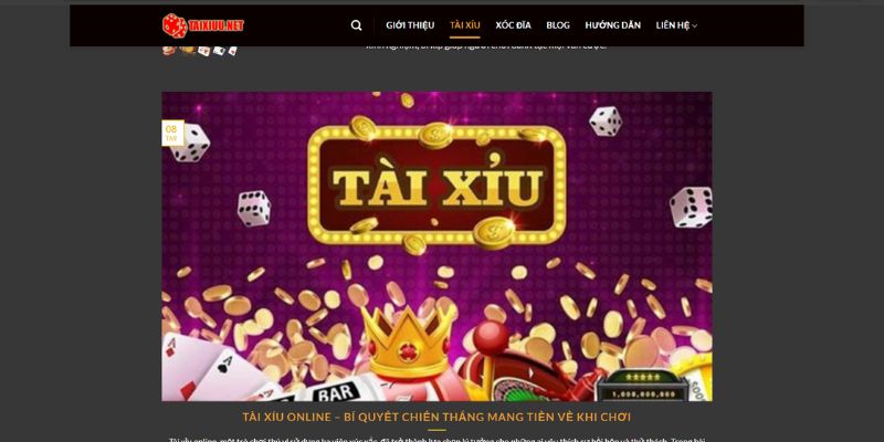 Game tài xỉu rút tiền mặt lôi cuốn, dễ tiếp cận với tân binh